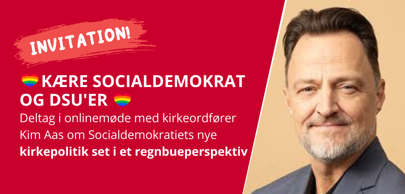 Skal præster kunne nægte at vie homoer?: Onlinemøde med kirkeordfører Kim Aas
