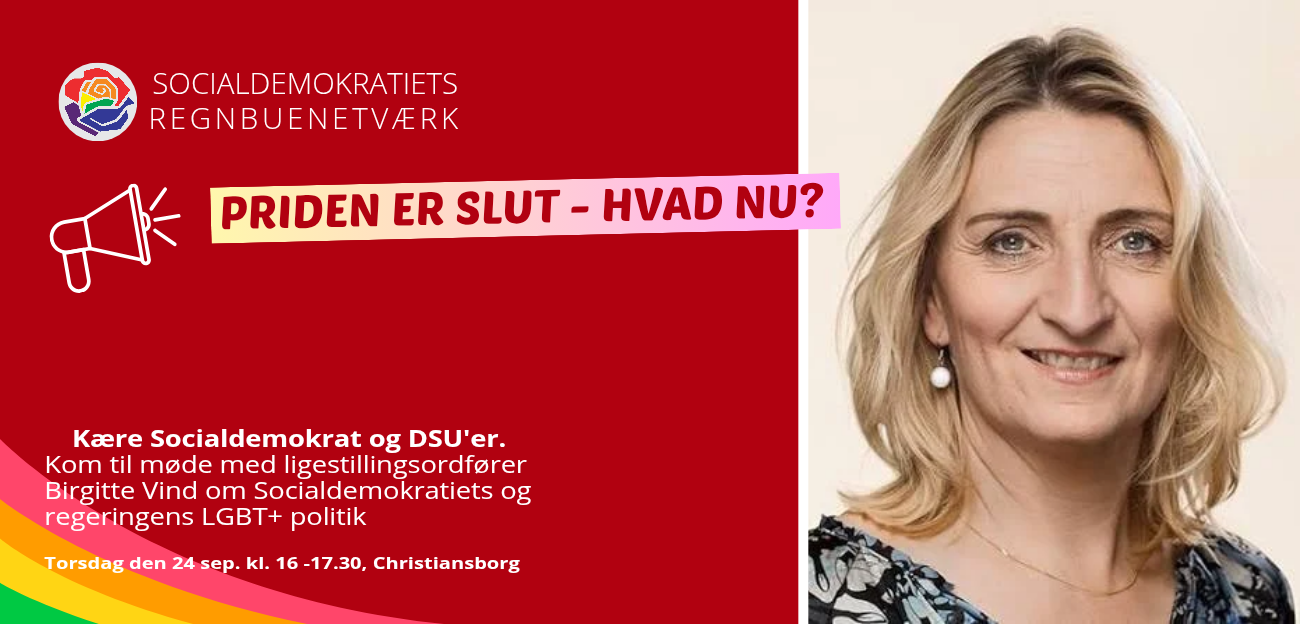Hvad vil Socialdemokratiet LGBT+ politisk?